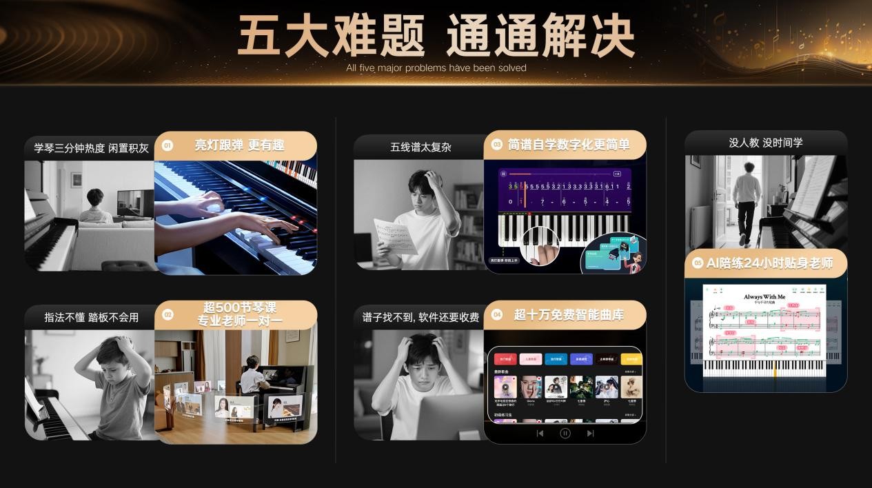 谁说学琴很难？特伦斯AIP-913智慧钢琴，让小白三天上手！